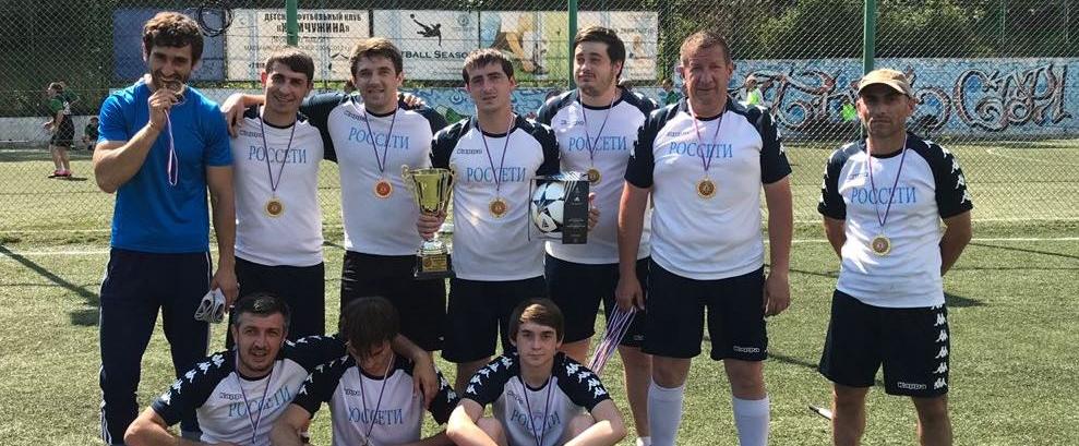 Команда Сочинских электросетей одержала победу в городском турнире по мини-футболу