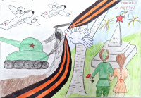 Конкурс детских рисунков «День Победы глазами детей»