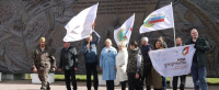 Молодые члены профсоюза ППО Тюменской ТЭЦ-1 организовали акцию «Георгиевская ленточка"